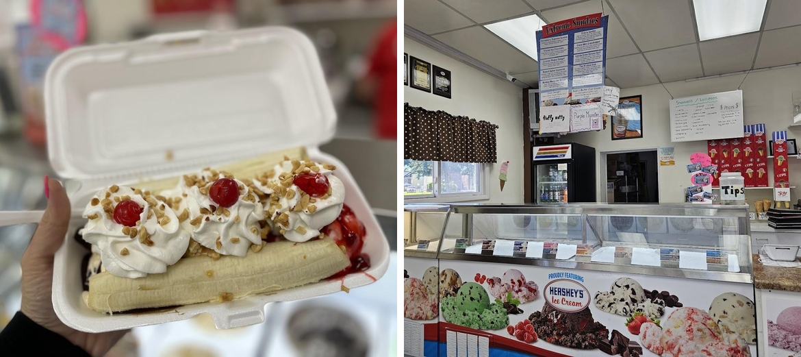Maugansville Creamery Menu