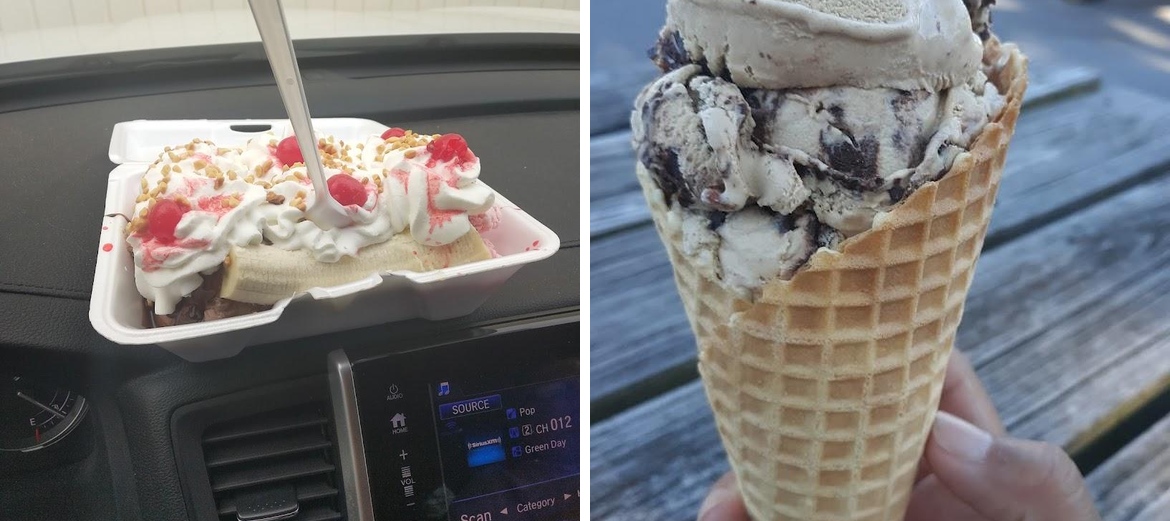 Maugansville Creamery Menu