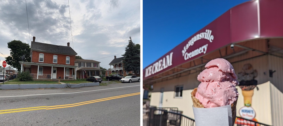 Maugansville Creamery Menu