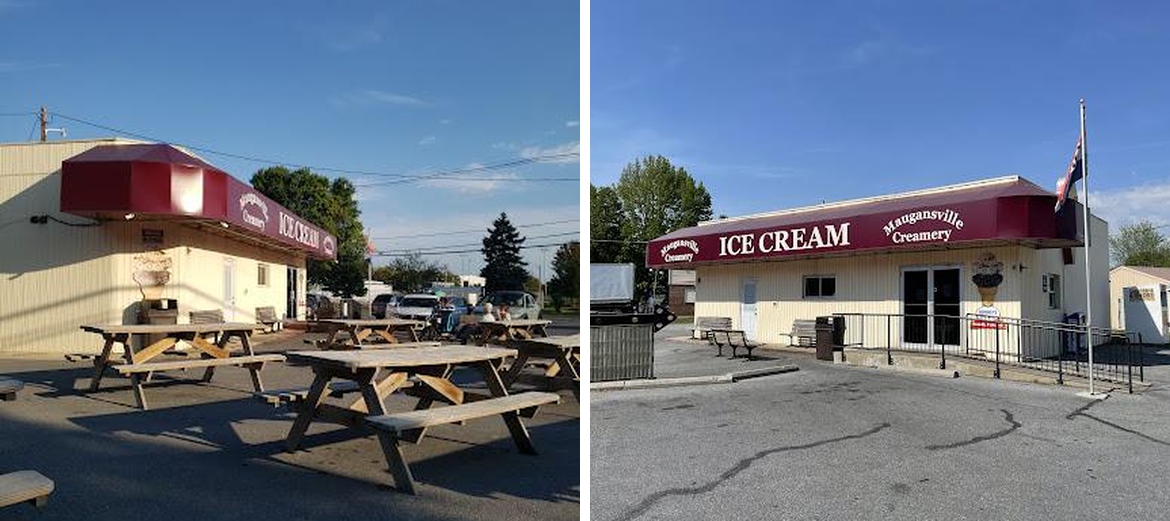 Maugansville Creamery Menu